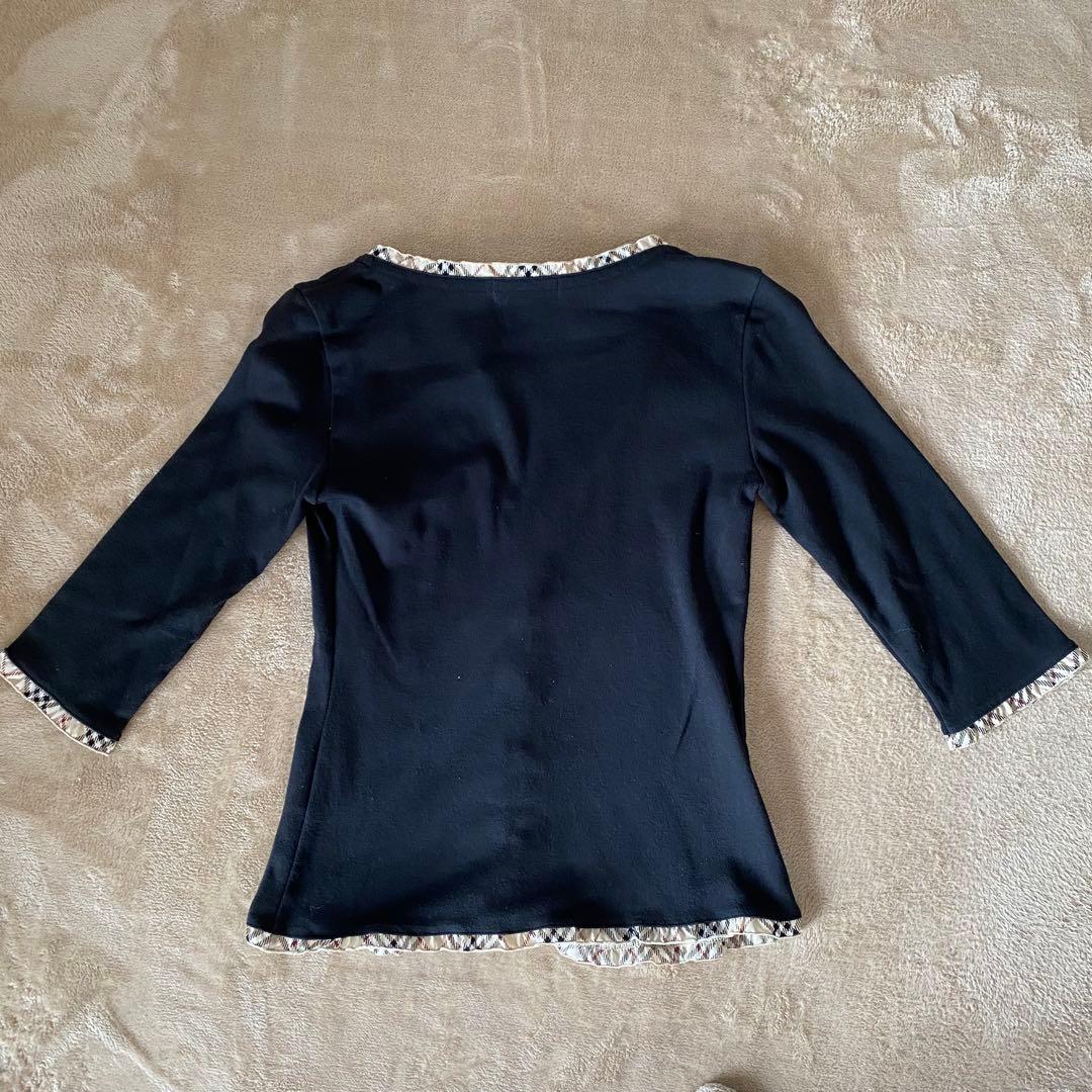 BURBERRY BLUE LABEL アンサンブル 黒 クリーニング済
