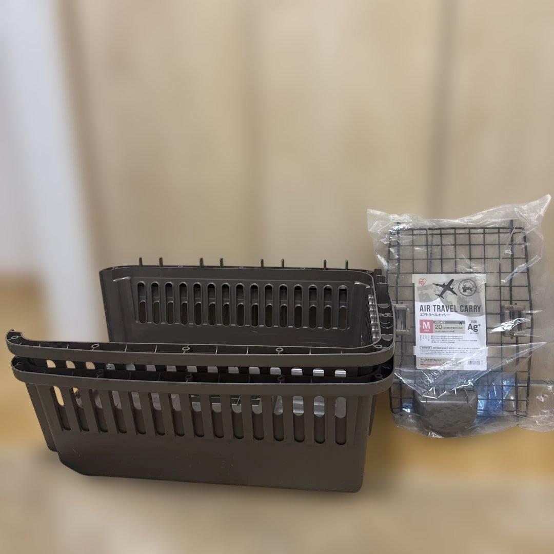 専用　アイリスオーヤマ　クレート　エアトラベルキャリー 　M 新品未使用
