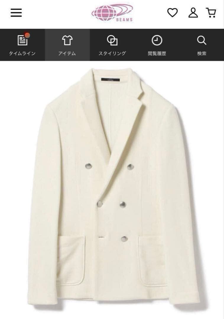オーカトランク AUXCA TRUNK ブリッラ ビームス ジャケット Mサイズ