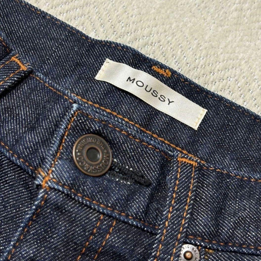 MOUSSY MVS FLARE L 股下ロング フレアデニム 25