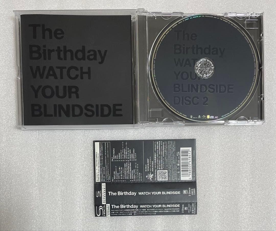新品ケース　The Birthday WATCH YOUR BLINDSIDE