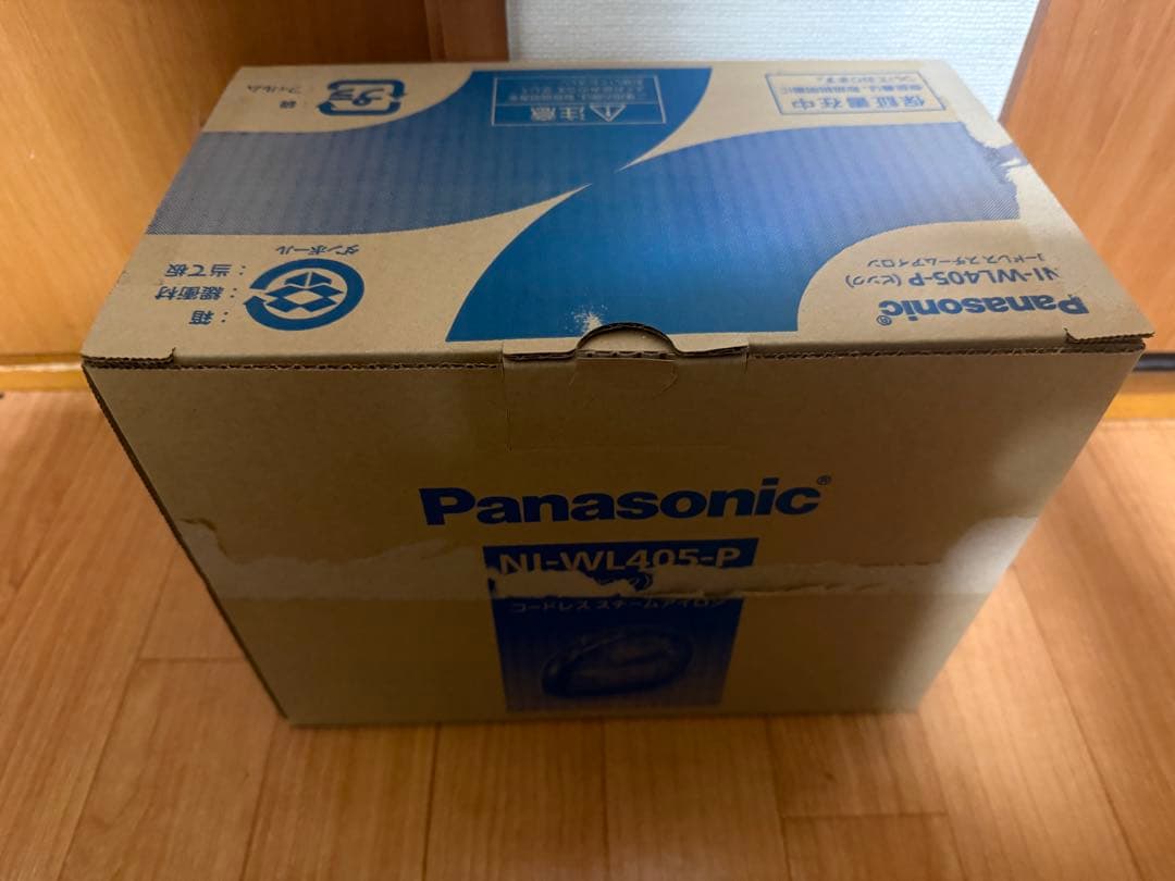 パナソニック コードレススチームWヘッドアイロン ピンク NI-WL405-P
