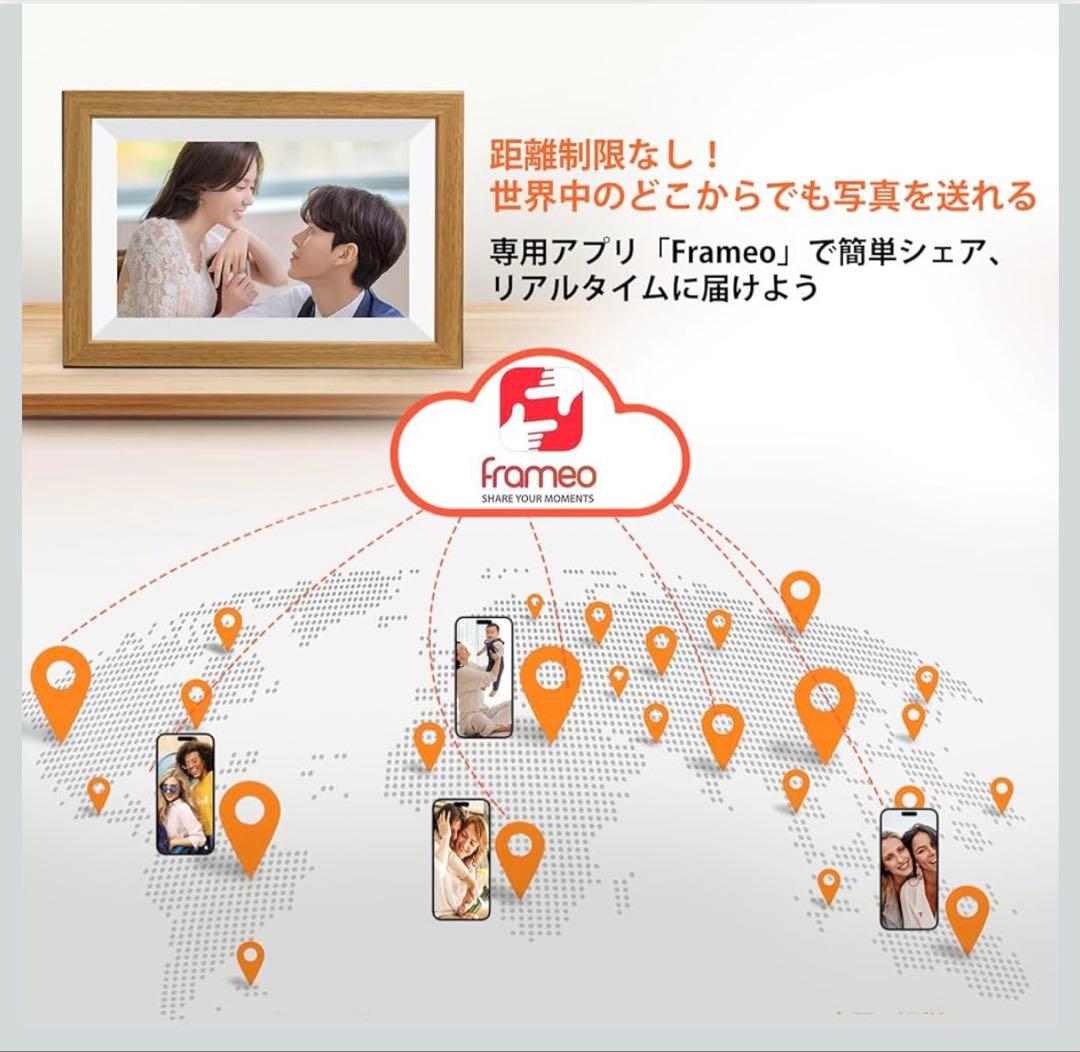 【新品未使用】【FHD1920x1280 64GB 】デジタルフォトフレーム
