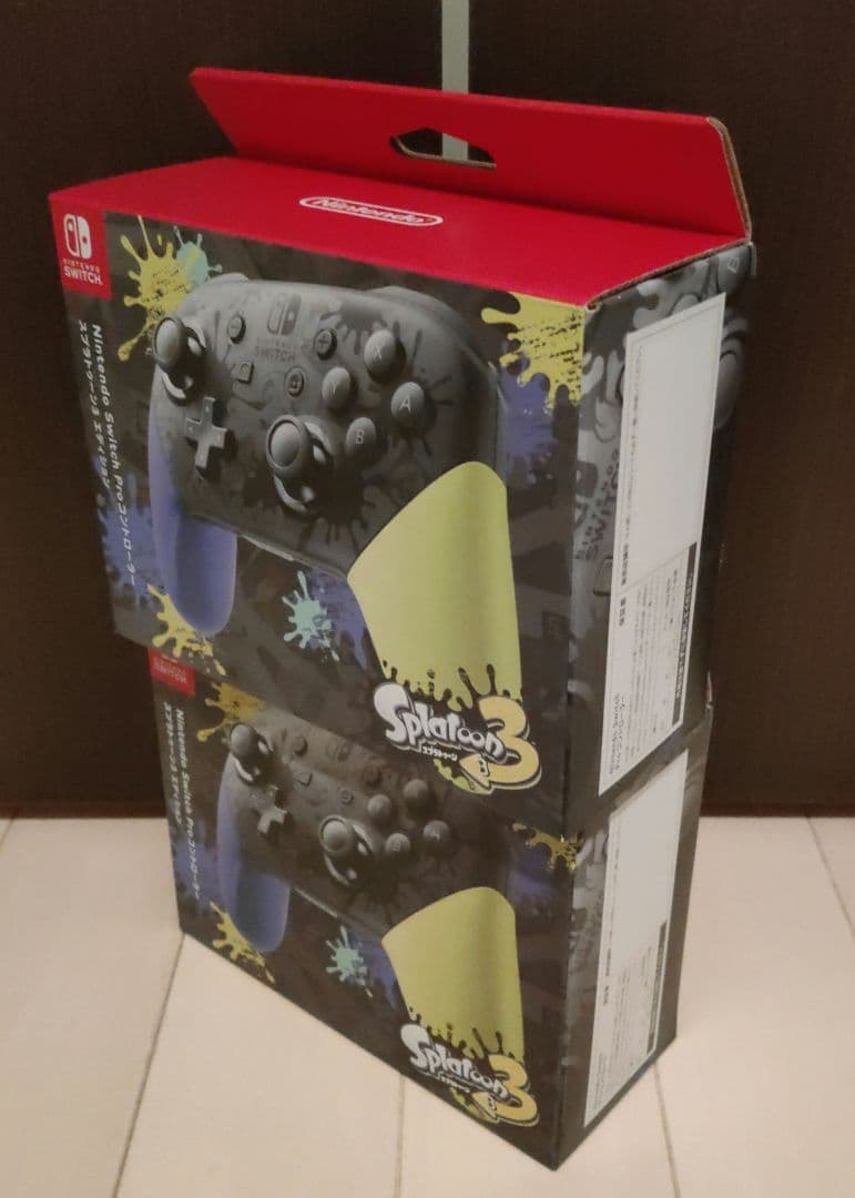 【新品】Switch 純正 スプラトゥーン3 Pro コントローラー☓2