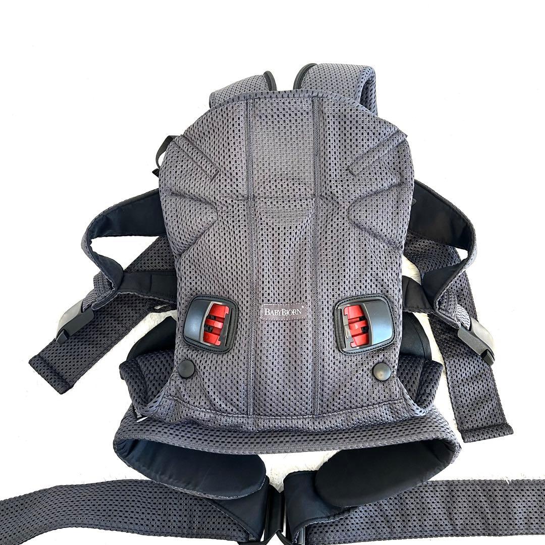 美品 ベビービョルン ONE KAI Air 抱っこ紐　アンスラサイト