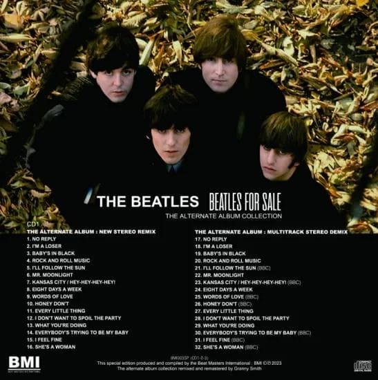 洋楽 BEATLES / BEATLES FOR SALE : ALTERNATE