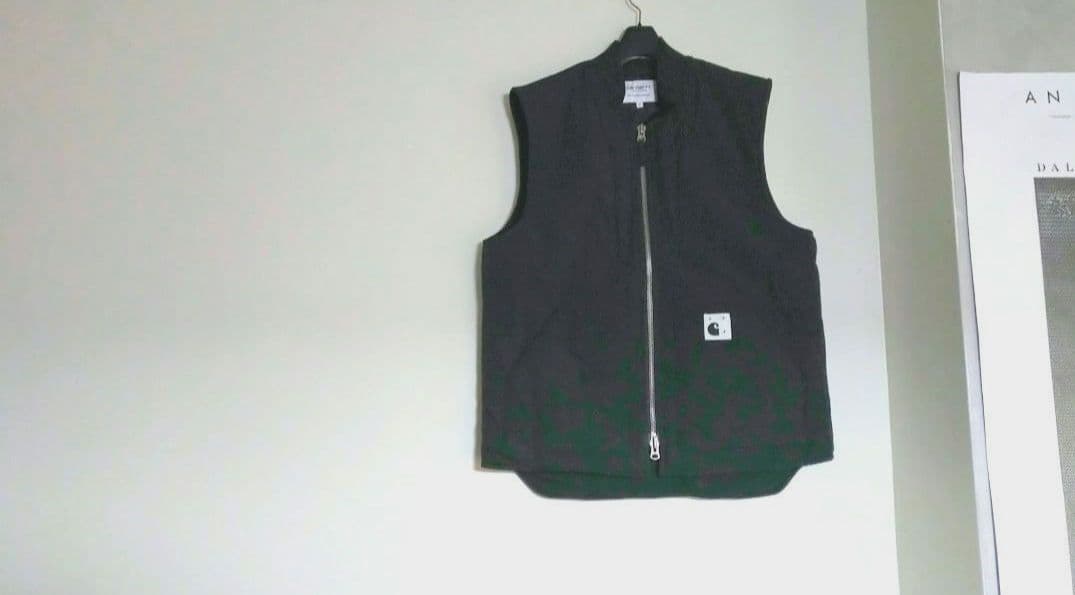 ✨今日だけ価格✨❐■Carhartt WIP✖ポップトレーディング【黒】ベスト