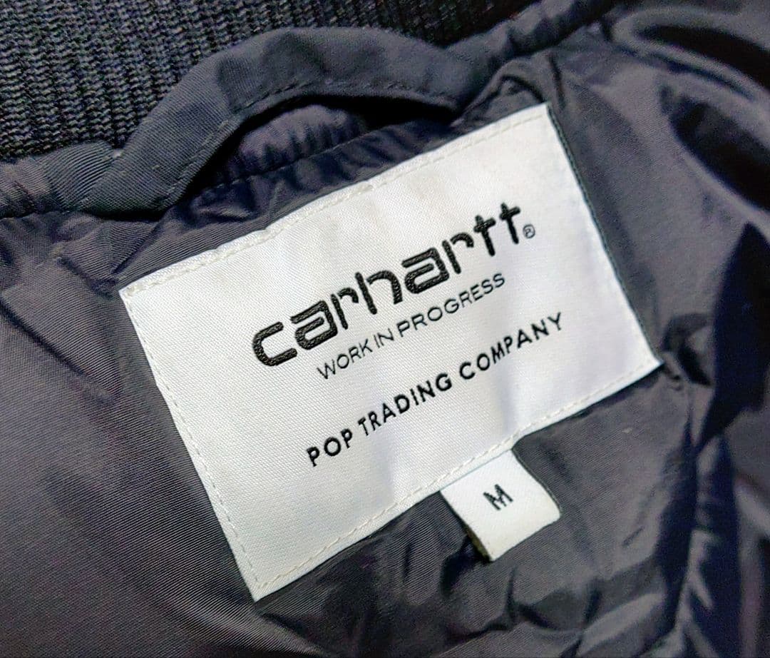 ✨今日だけ価格✨❐■Carhartt WIP✖ポップトレーディング【黒】ベスト