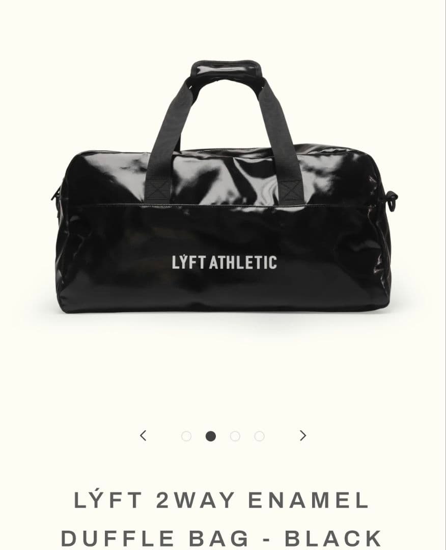 バッグ LYFT ATHLETIC 2WAY ENAMEL DUFFLE BAG