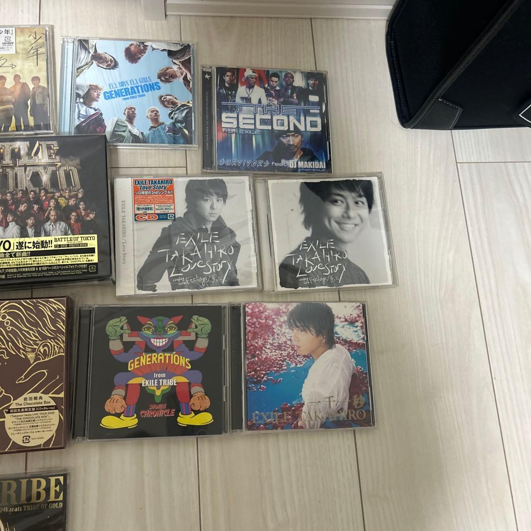 EXILE、3代目、ジェネ、ランペ、TAKAHIRO、secondセット