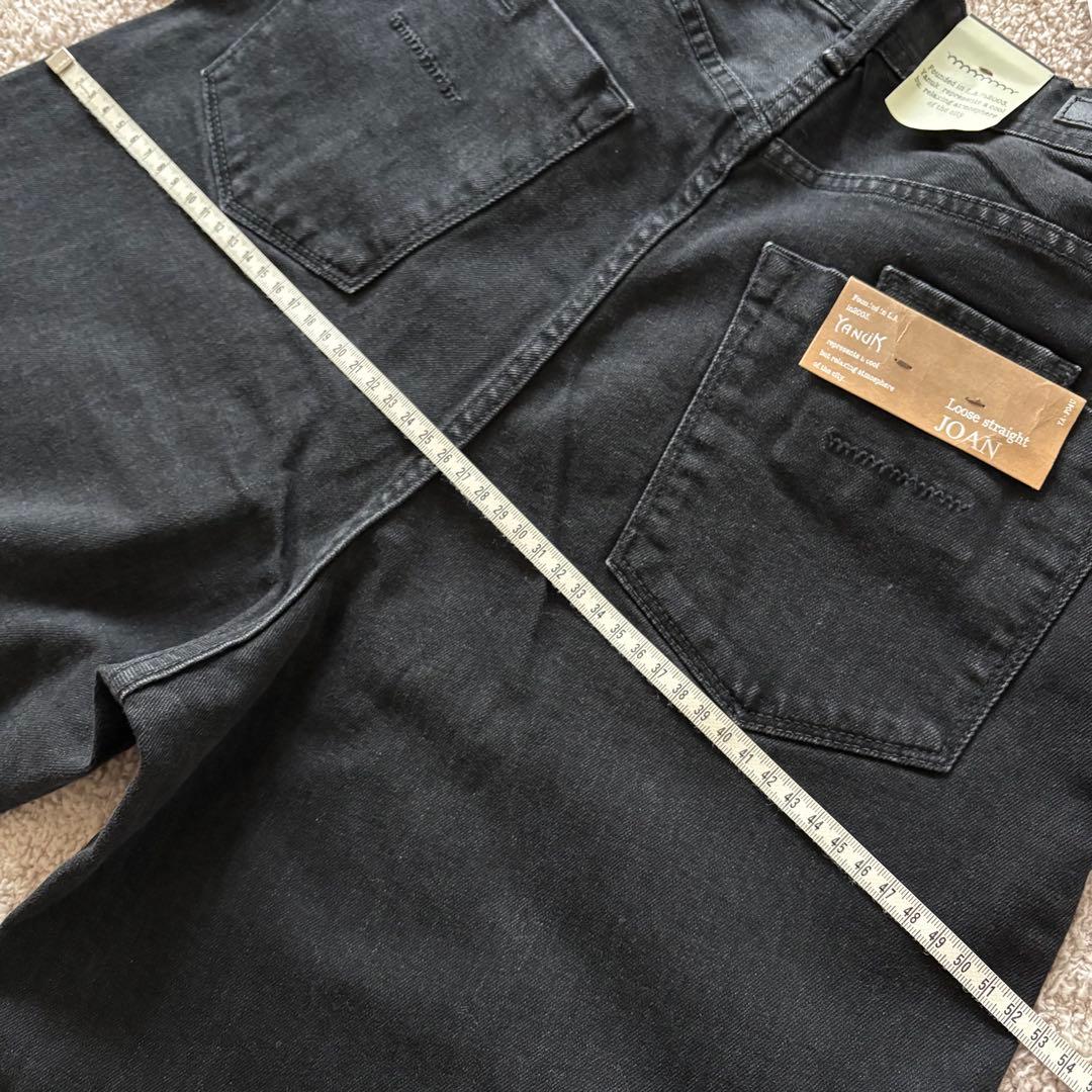 YANUK ジョーン ルーズ ストレート JOAN 25 新品