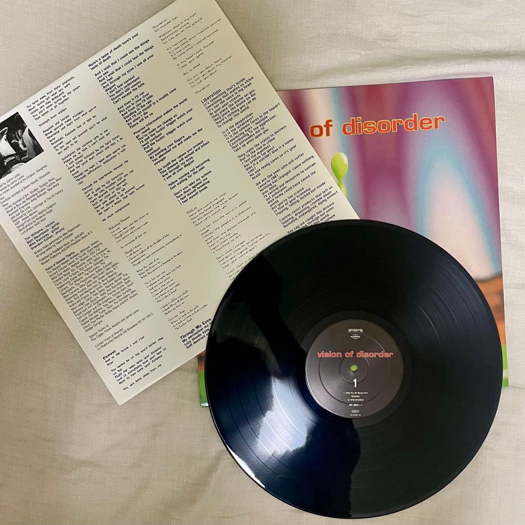 vision of disorder 1st LP 12inch レア盤