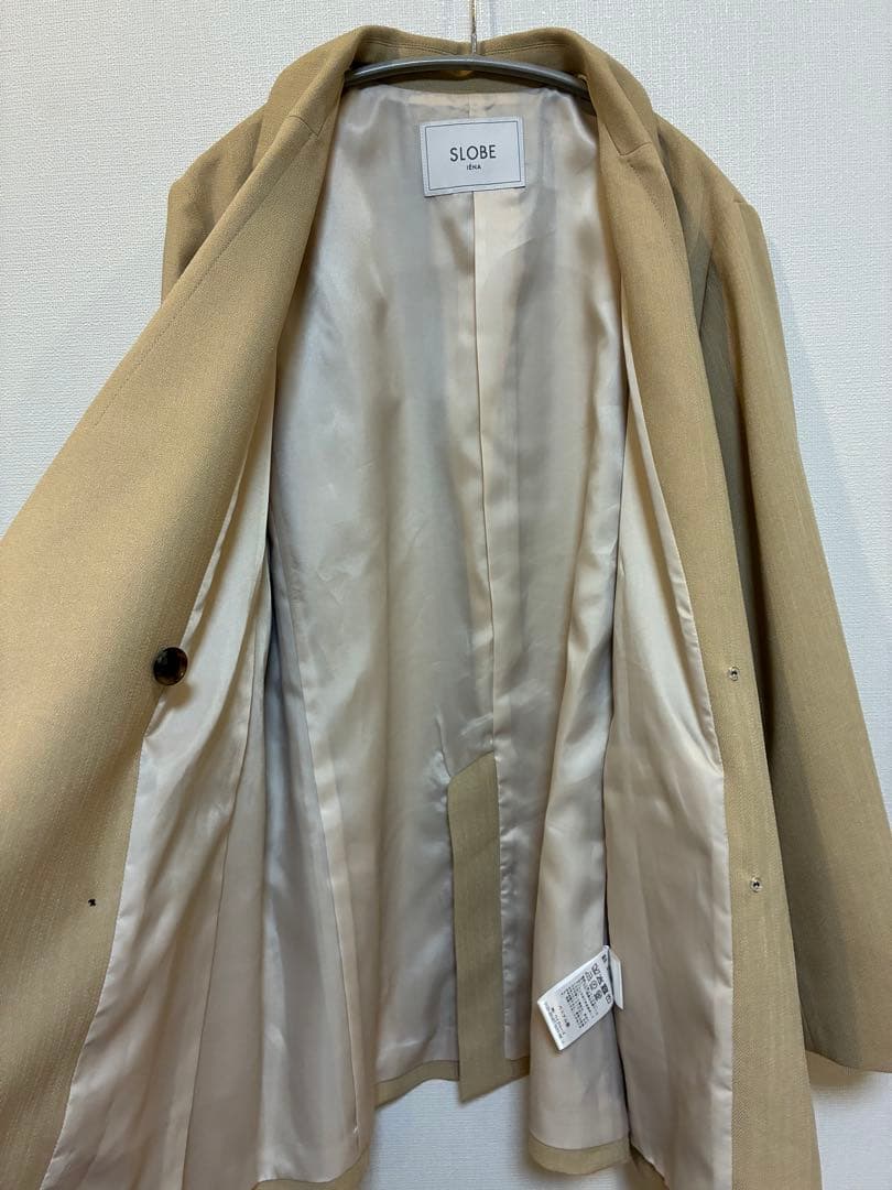 2025SS SLOBE IENAウォッシャブルツイルダブルジャケット