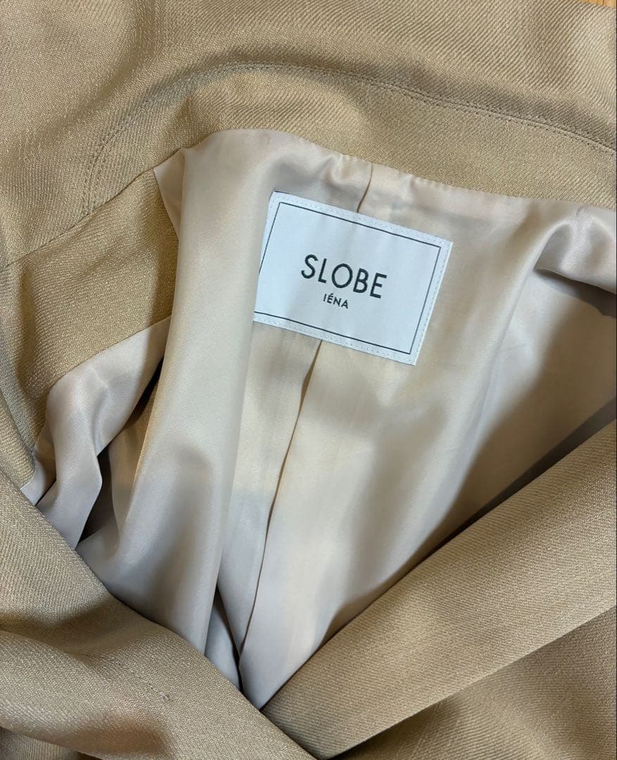 2025SS SLOBE IENAウォッシャブルツイルダブルジャケット