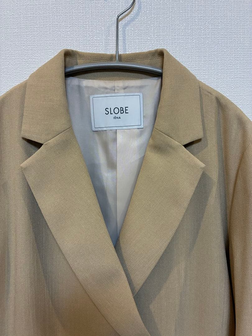 2025SS SLOBE IENAウォッシャブルツイルダブルジャケット