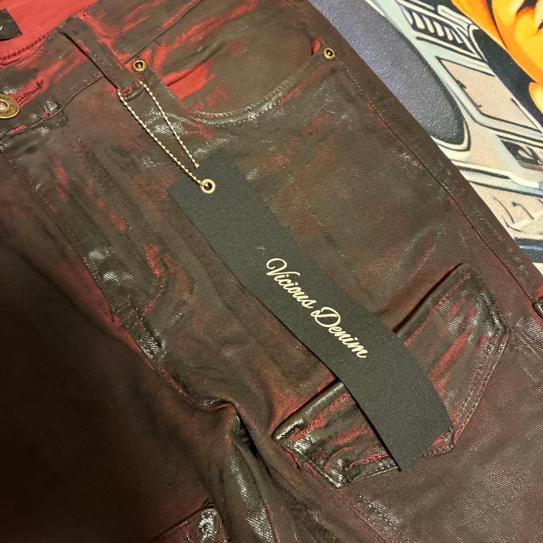 パンツ Vi GUAPI purple brand VALABASAS ksubi