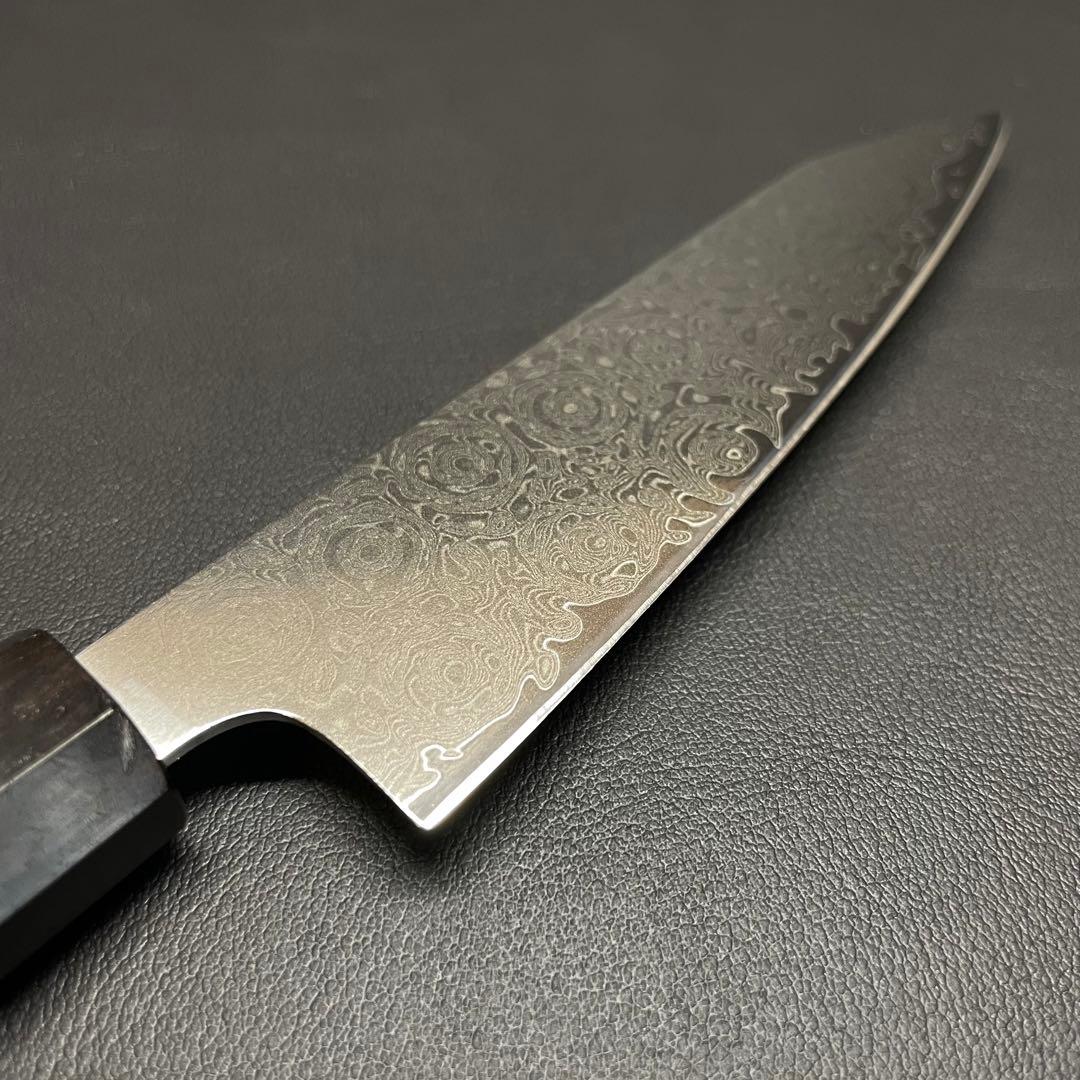 ペティナイフ 切付型 VG10 ダマスカス 130mm 料理包丁 和包丁