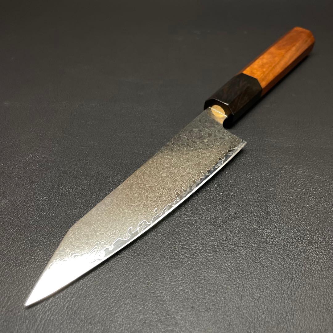 ペティナイフ 切付型 VG10 ダマスカス 130mm 料理包丁 和包丁