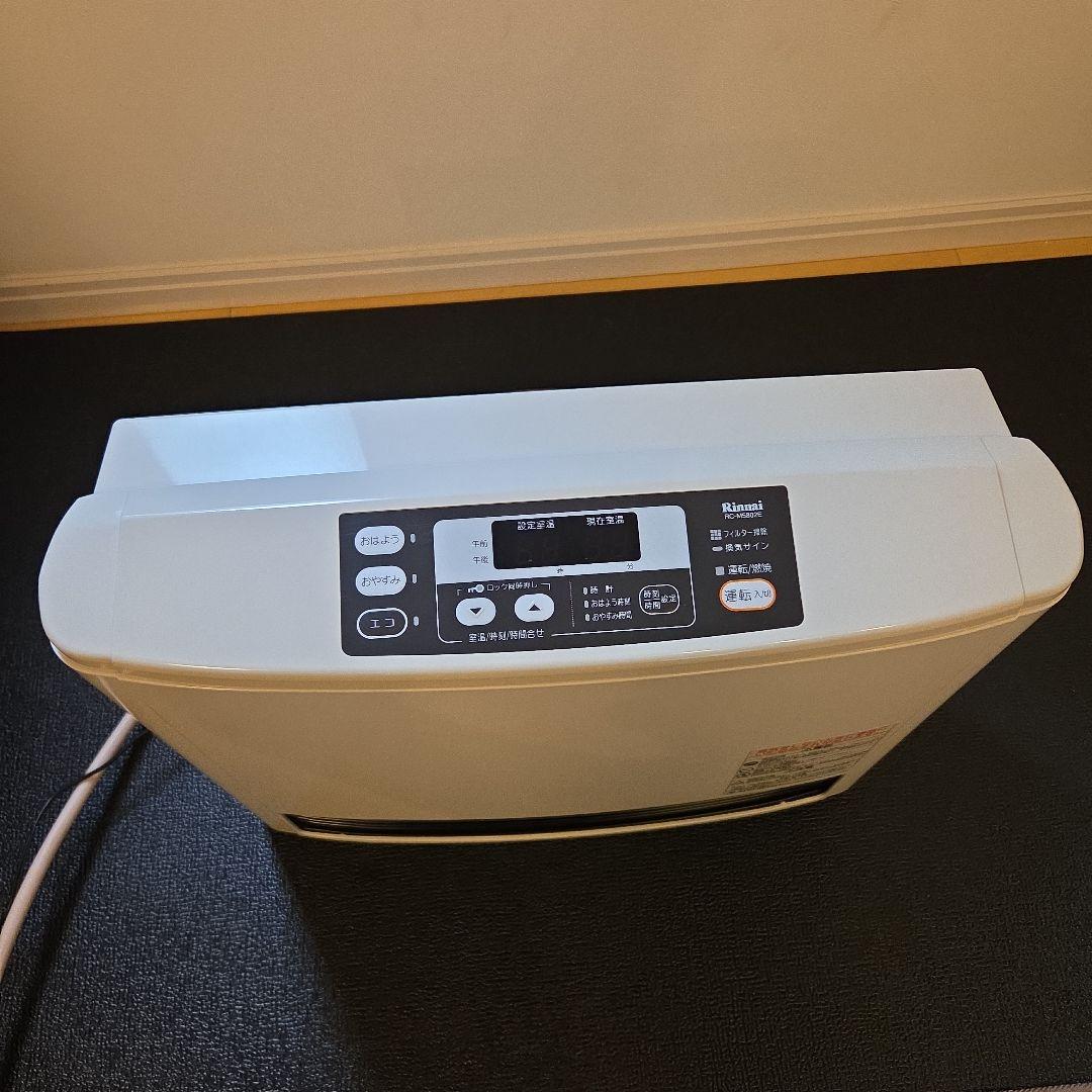 Rinnai リンナイ　都市ガスファンヒーター　RC-M5802E
