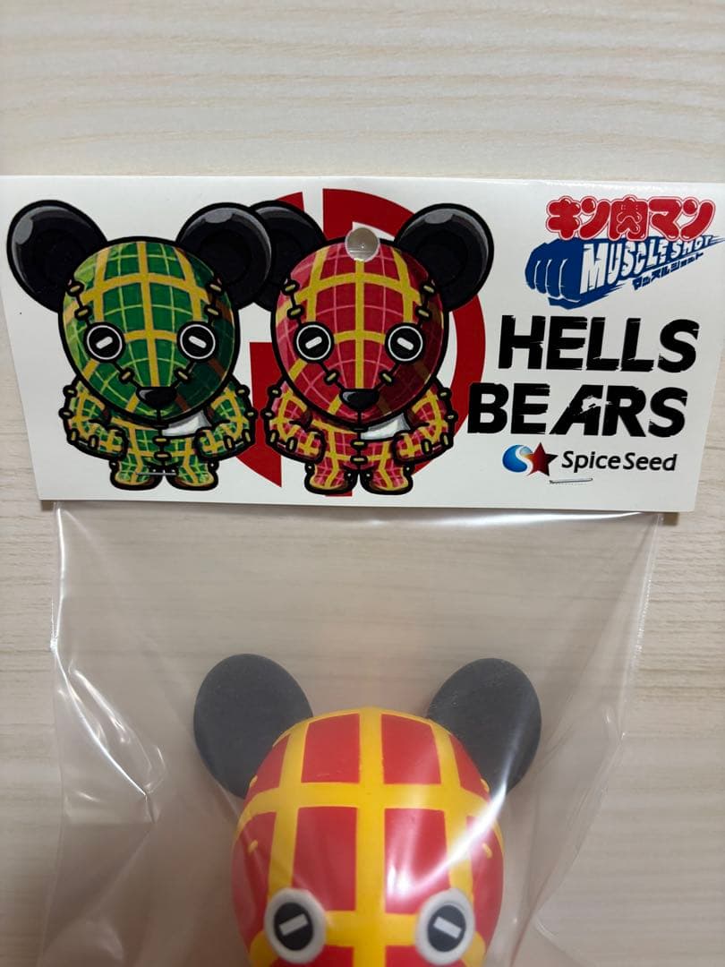 スパイスシード　ヘルズベアーズ（ウォーズマン/マンモスマン）2体セットソフビ