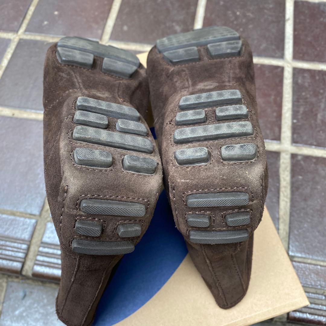 ラルディーニ ドライビングシューズ 26cm Lardini スウェード ブーツ