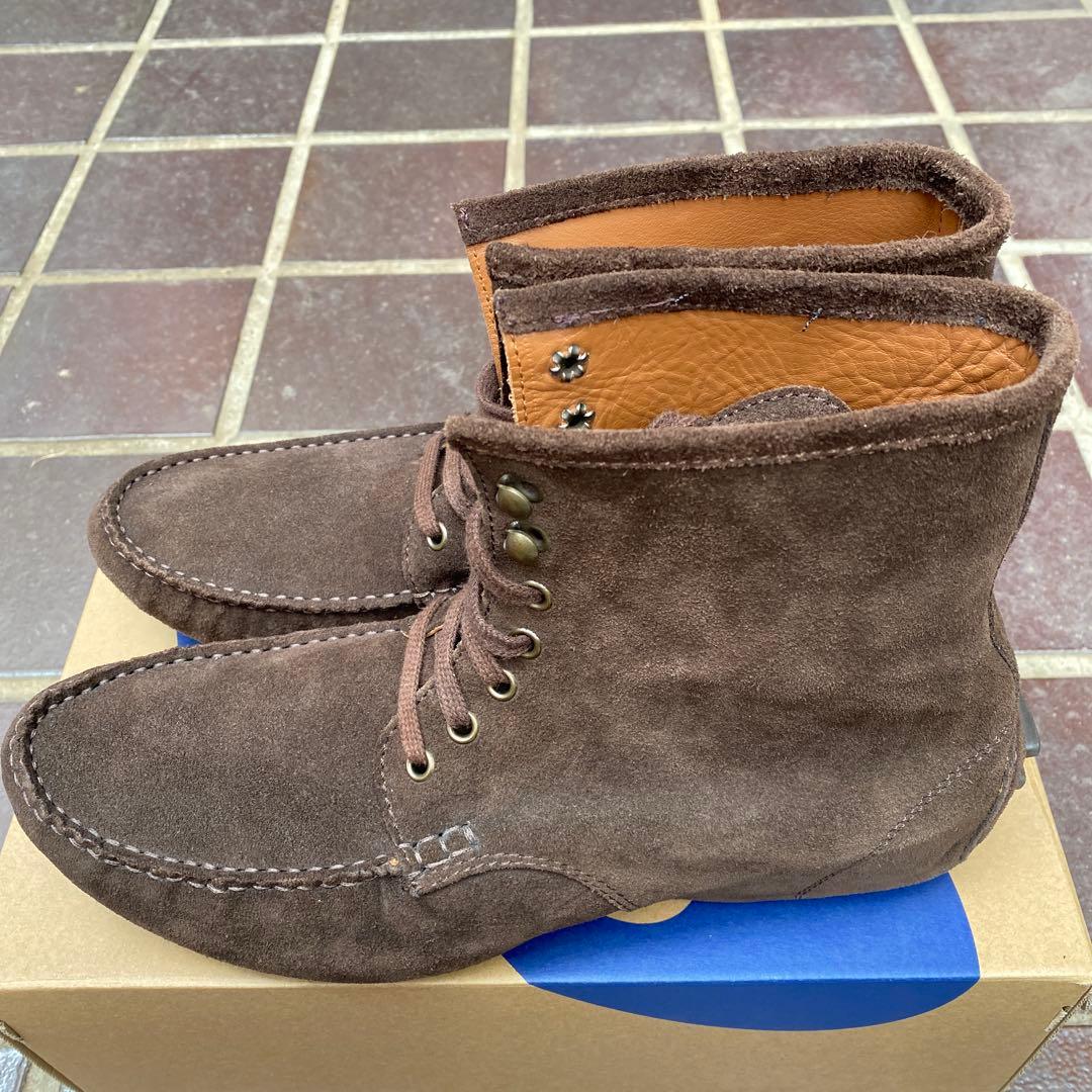 ラルディーニ ドライビングシューズ 26cm Lardini スウェード ブーツ