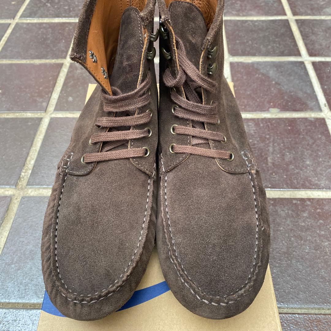 ラルディーニ ドライビングシューズ 26cm Lardini スウェード ブーツ
