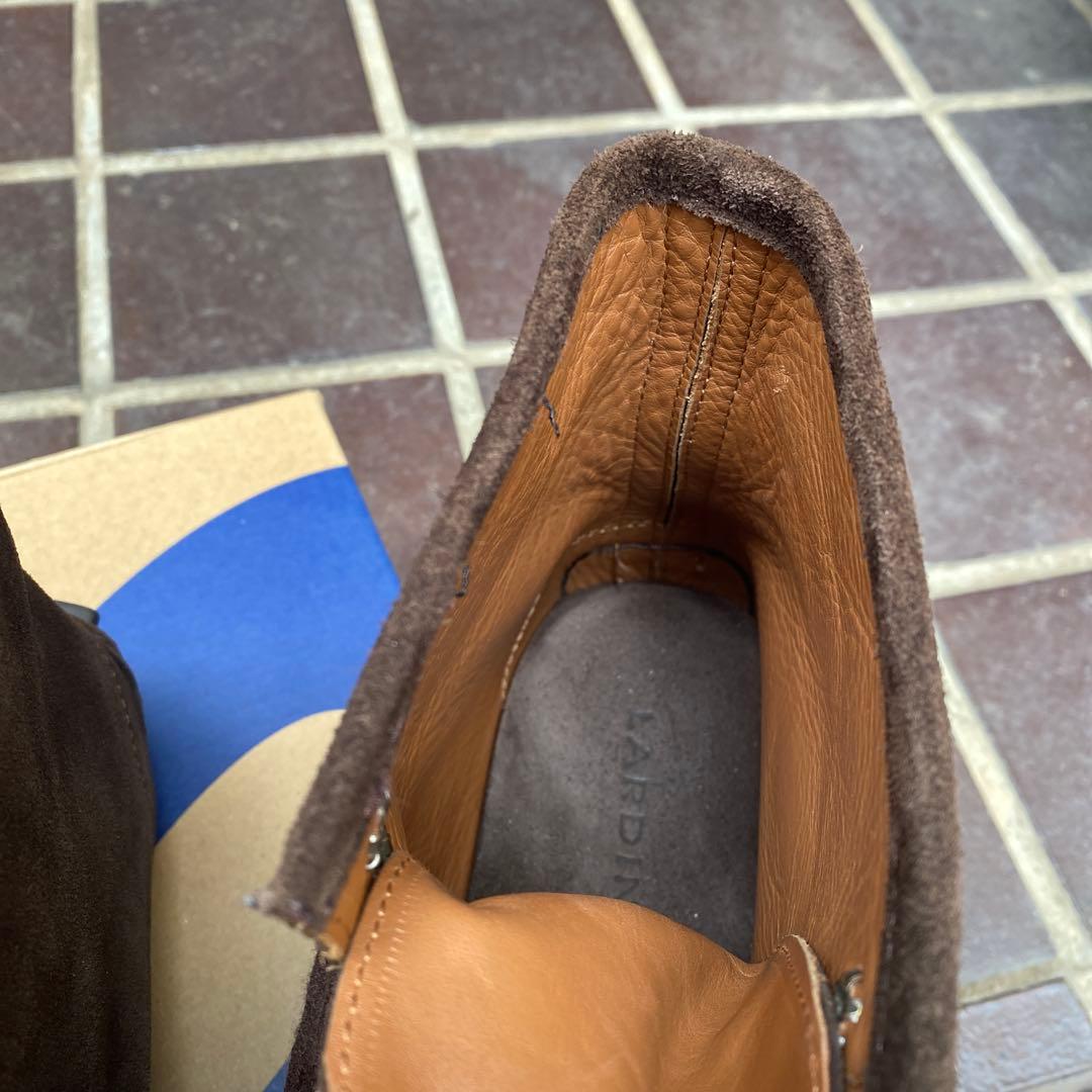 ラルディーニ ドライビングシューズ 26cm Lardini スウェード ブーツ
