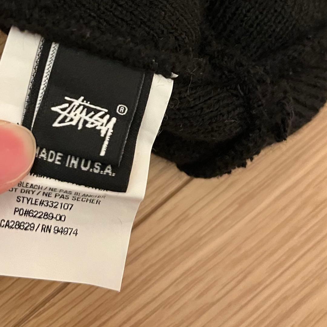 Our legacy stussy コラボ　ニット帽　新品未使用品