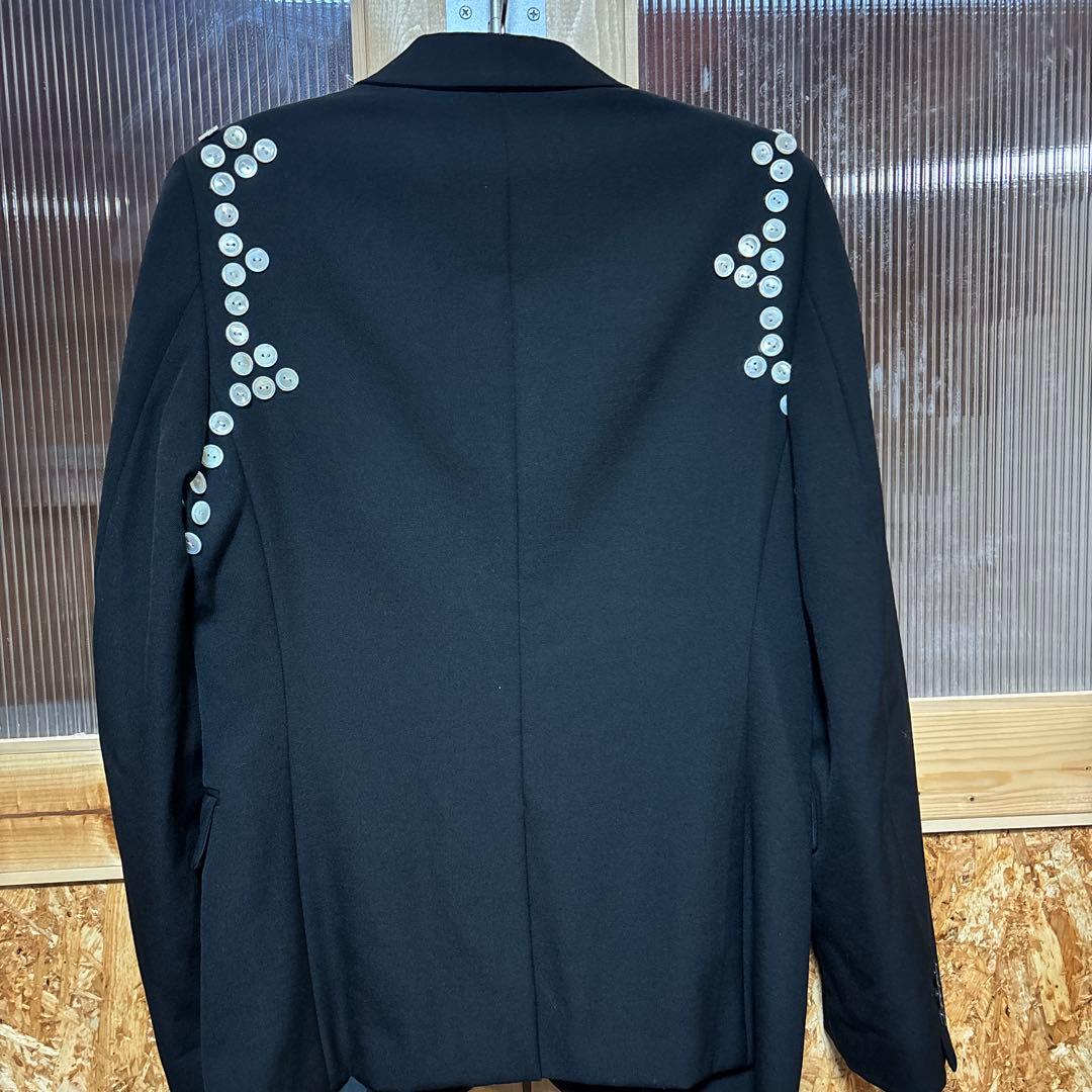 Q*a様 COMME des GARÇONS ブラック テーラードジャケット