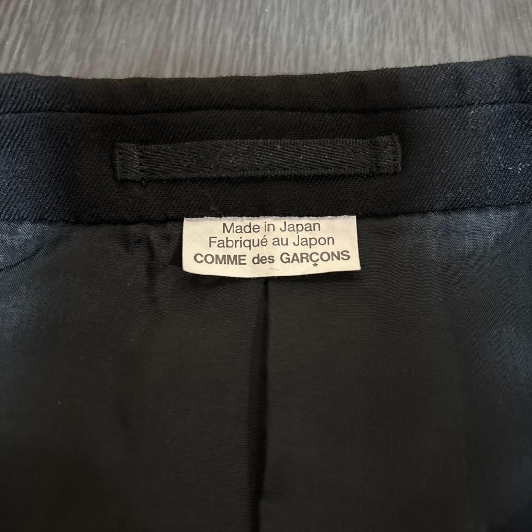 Q*a様 COMME des GARÇONS ブラック テーラードジャケット