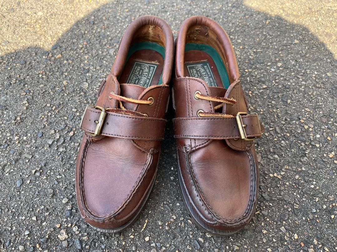 【美品・希少】POLO COUNTRY デッキシューズ 25.5cm
