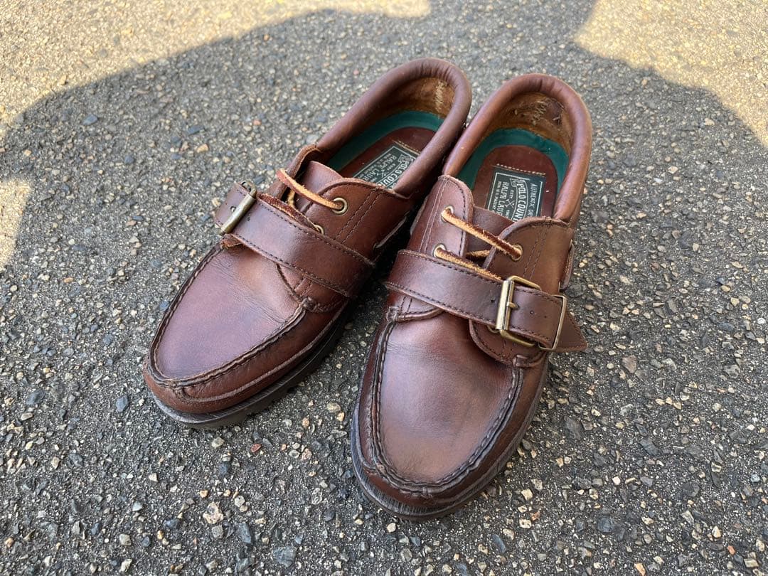 【美品・希少】POLO COUNTRY デッキシューズ 25.5cm
