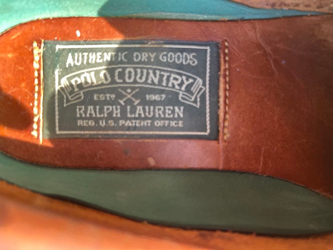 【美品・希少】POLO COUNTRY デッキシューズ 25.5cm