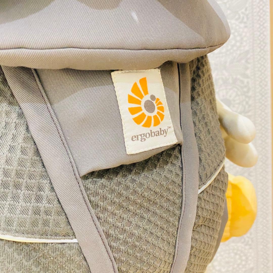 現行モデル　エルゴベビー 抱っこ紐 グレーOMNI Breeze オムニブリーズ