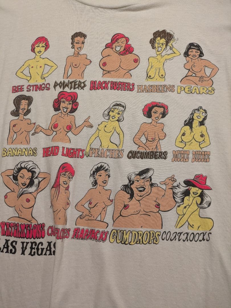 d*a様 90s エロ Tシャツ　ヴィンテージ　古着　セクシー　コミカル