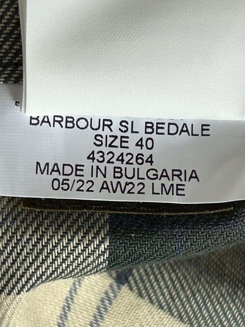 Barbour BEDALE SL 2Layer ジャケット サイズ40