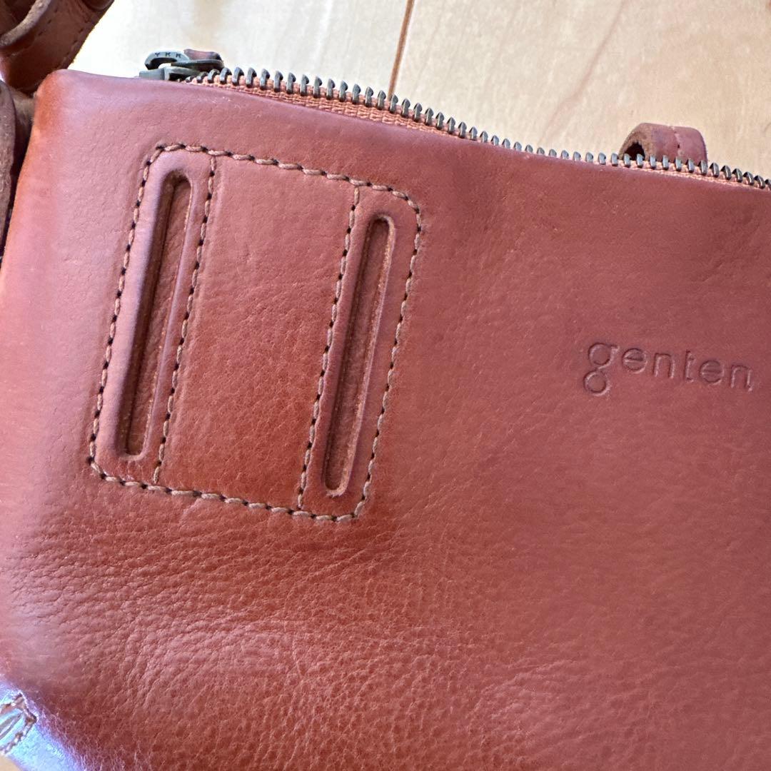 値下げ！genten ゲンテン　ショルダーバッグ ポシェット　トスカ