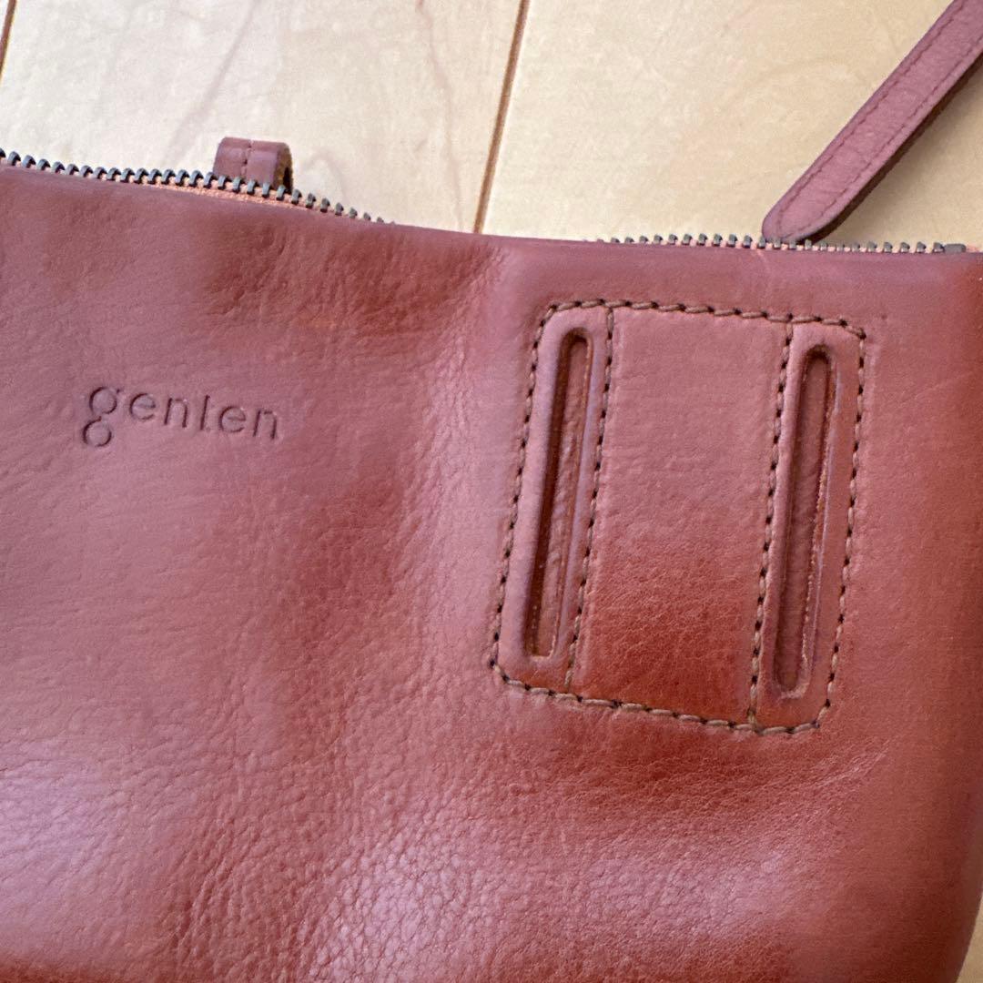 値下げ！genten ゲンテン　ショルダーバッグ ポシェット　トスカ