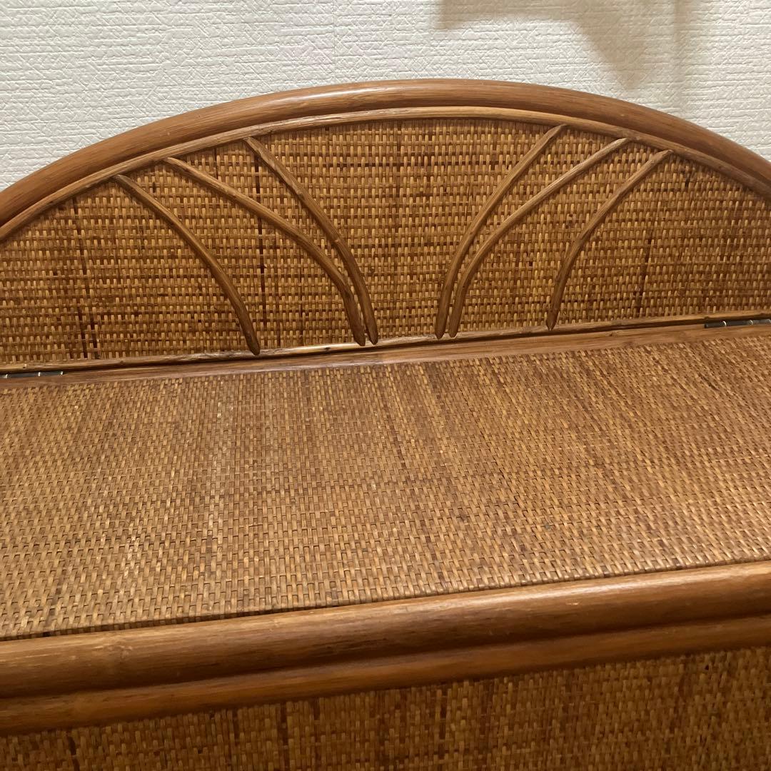 ラタン　収納ケース