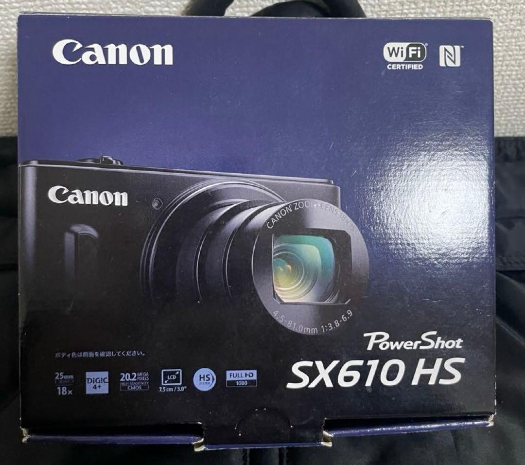 Canon PowerShot SX610 HS レッド