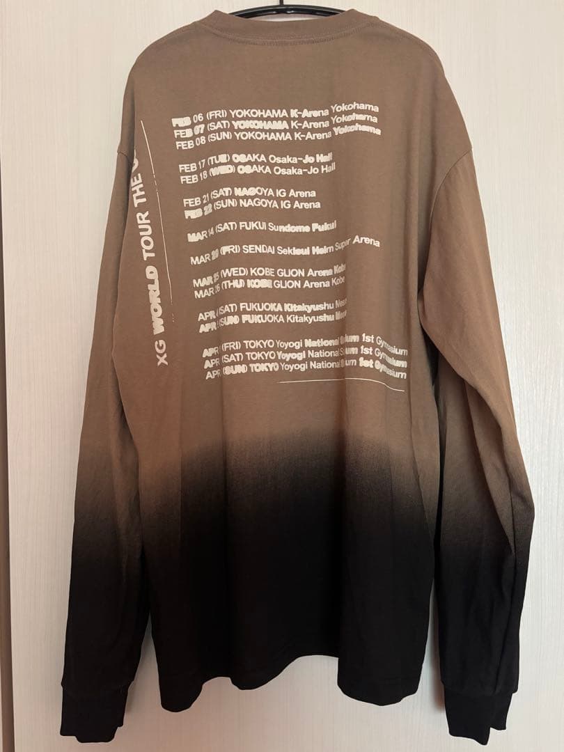ミュージシャン XG Long Sleeve Tee \"THE CORE\" GREIGE M