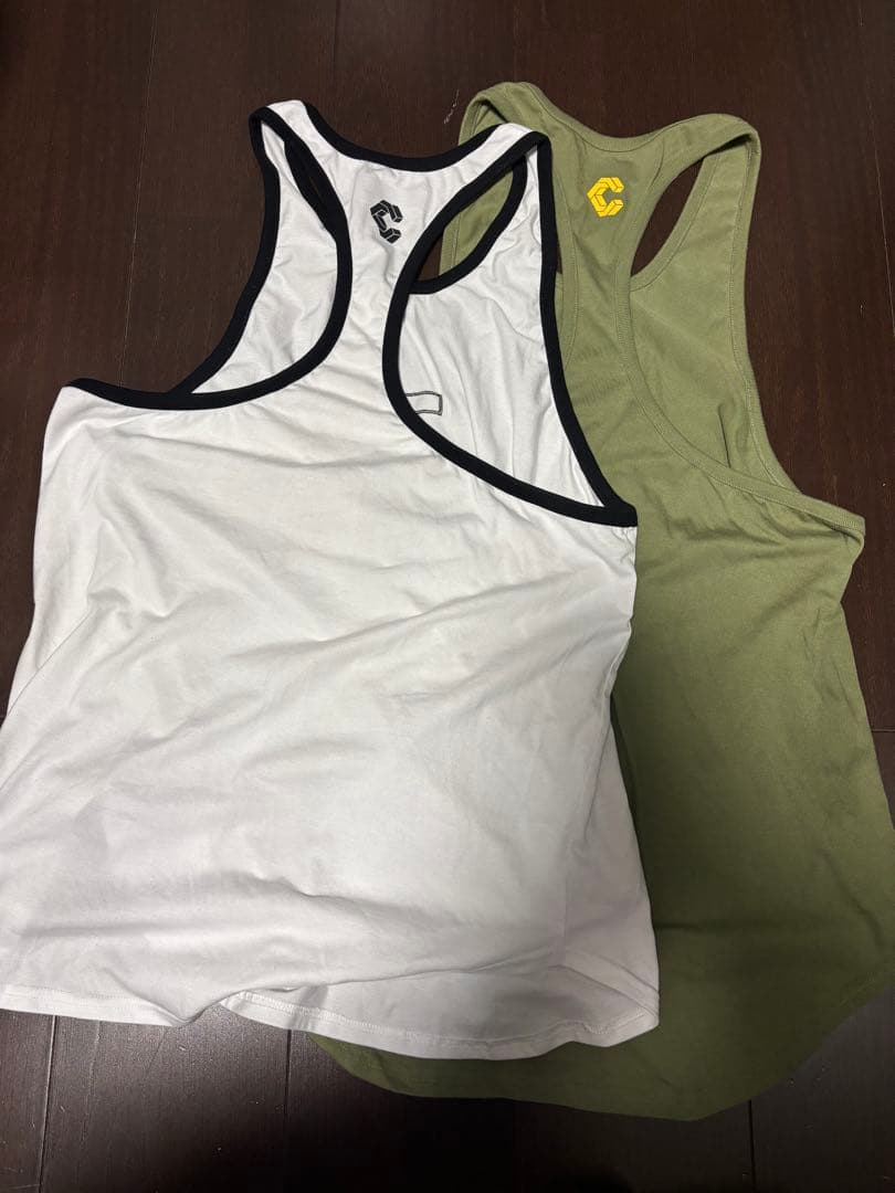 クロノスBOXロゴ タンクトップ Sサイズ2色セット