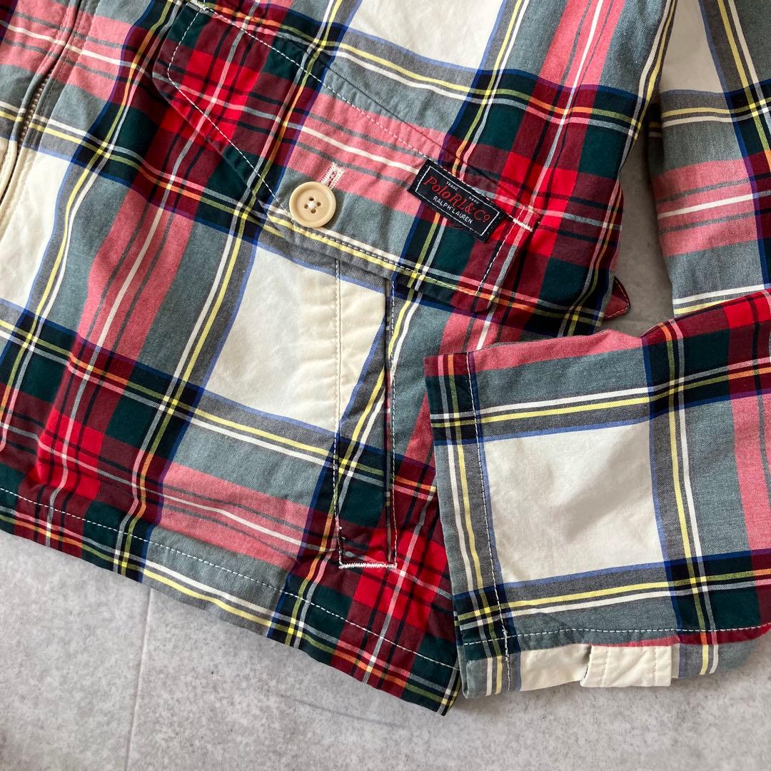 Polo by Ralph Lauren タータンチェック柄 ブルゾン/M