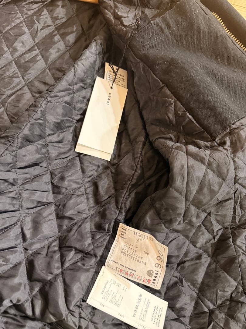 Sacaiサカイ25AW Carhartt WIP DUCK JACKET 3