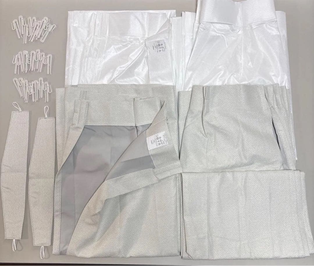 週末限定　ニトリ　カーテン・レース 4枚セット 幅100cm x 丈210cm