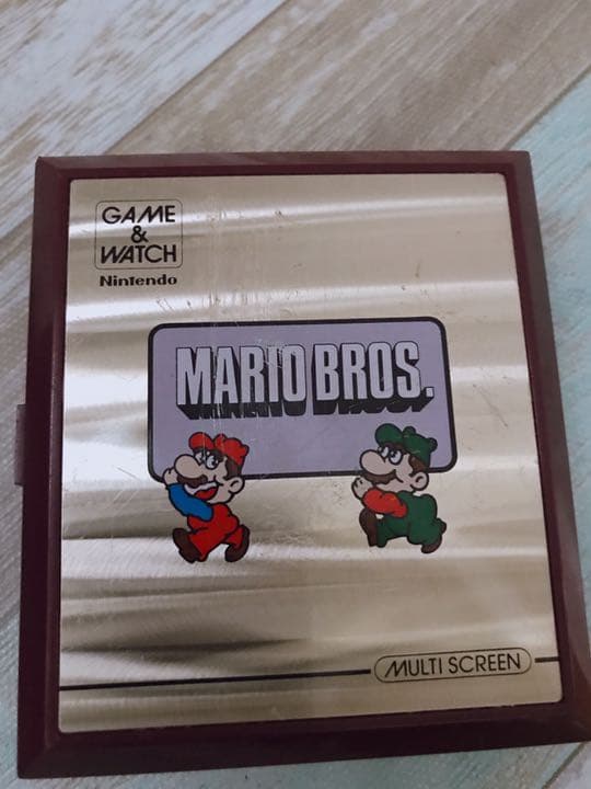 超希少！GAME&WATCH マリオブラザーズ　レトロ　ゲームウォッチ