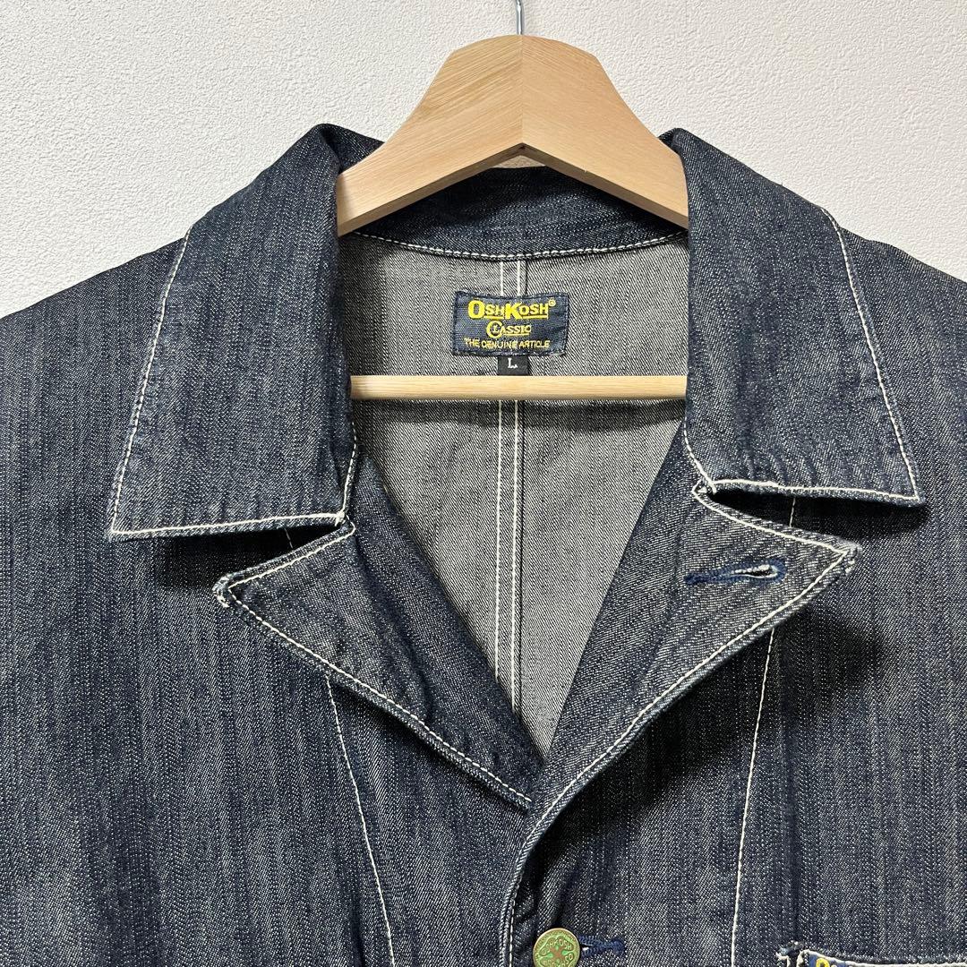 00's《Oshkosh》Denim Coverall White Stitch
