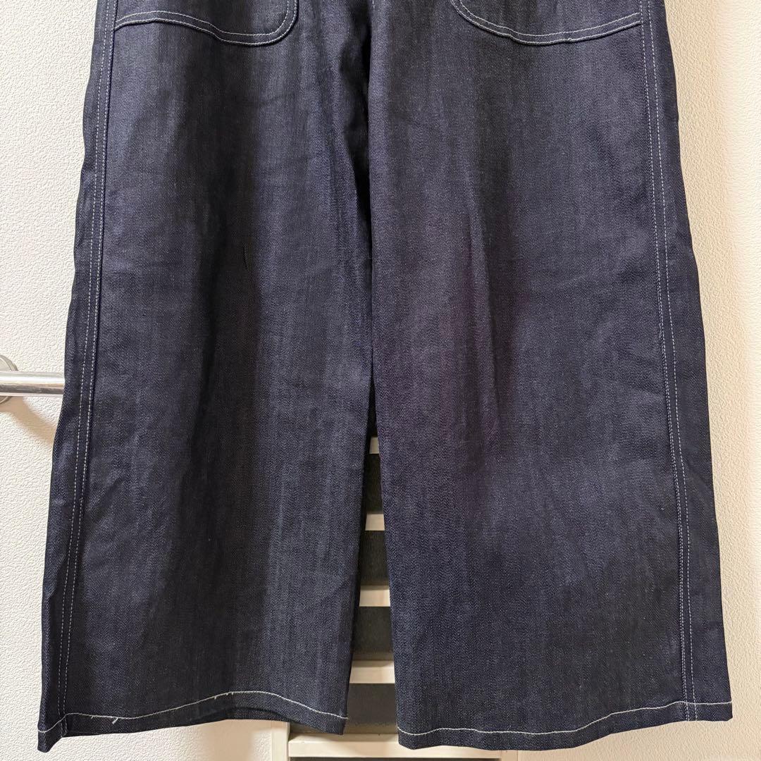 【美品】WEBBER ウェバー　デニムパンツ　M インディゴブルー　倉敷デニム