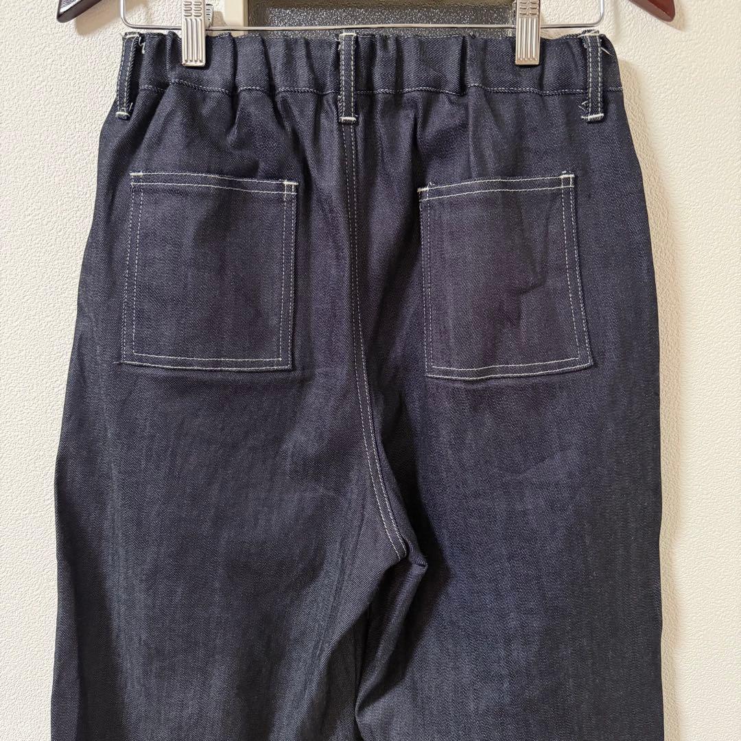 【美品】WEBBER ウェバー　デニムパンツ　M インディゴブルー　倉敷デニム